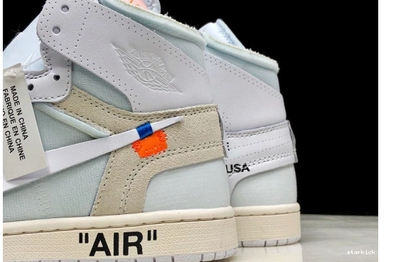 1 Retro O-W High Air AQ0818-100 White  100 AQ0818 Jordan 0722